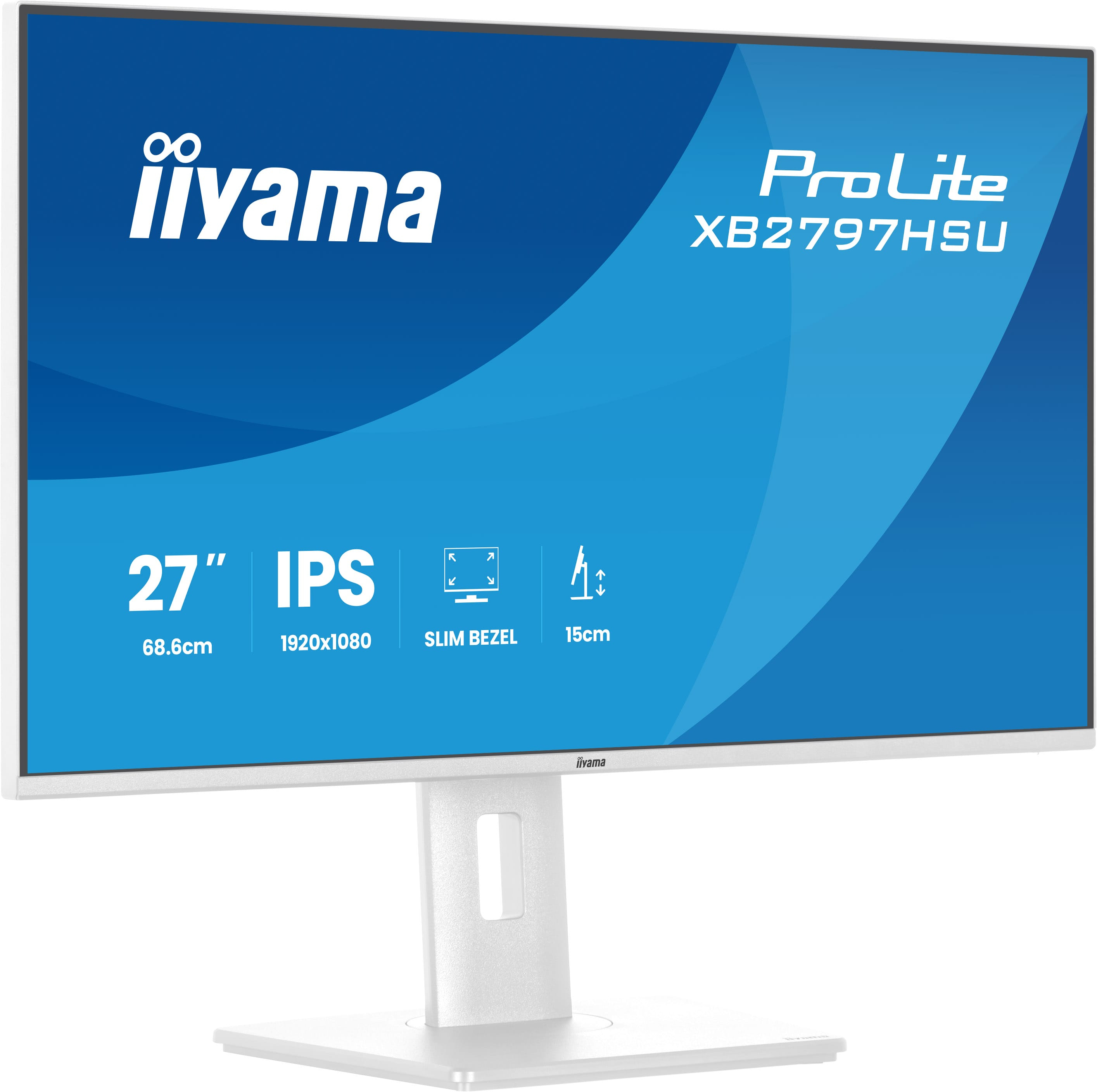 Iiyama TFT XB2797HSU IPS 27//HDMI/DP/USB Hub/MPRT - Flachbildschirm (TFT/LCD) - 27