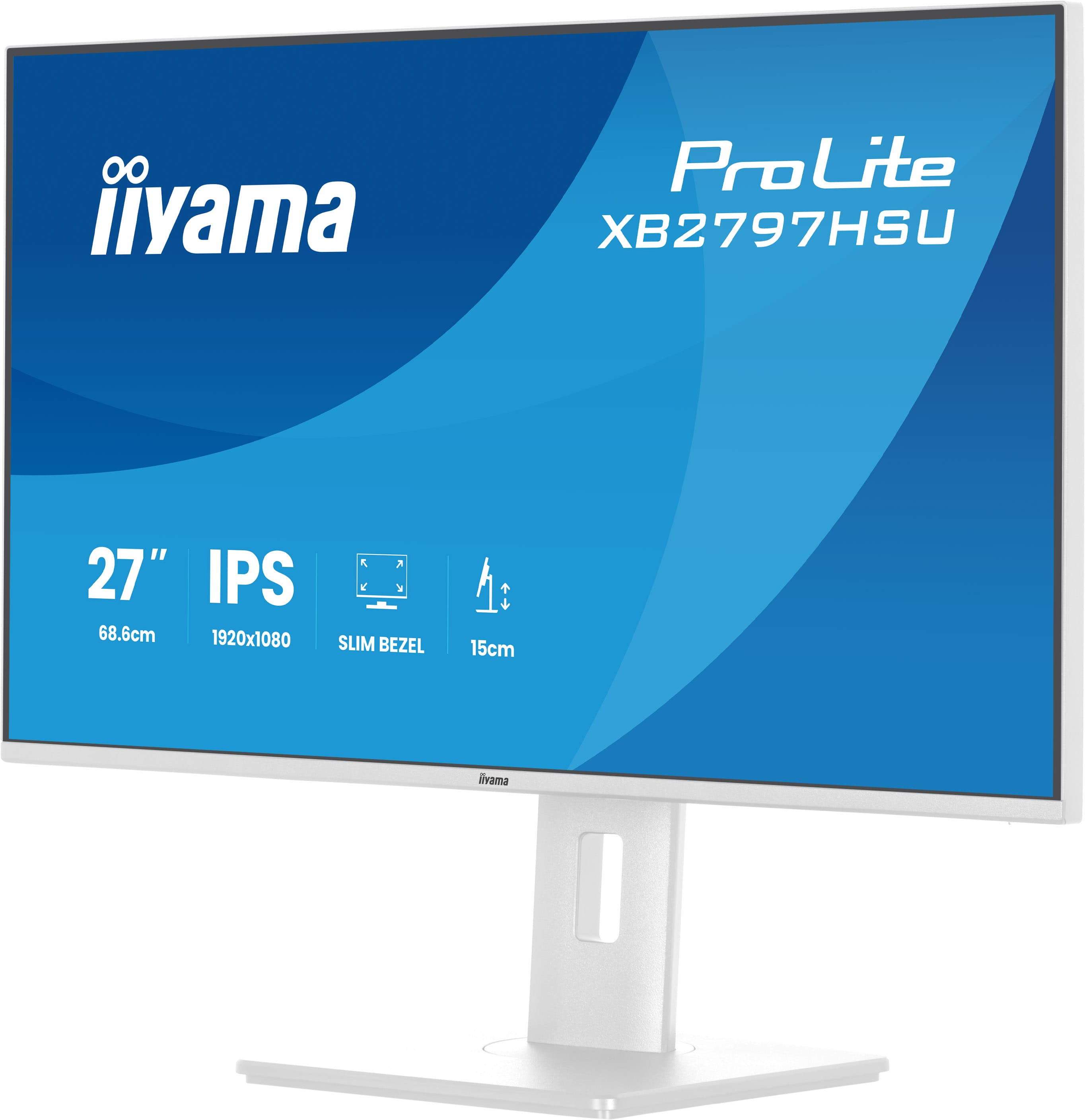 Iiyama TFT XB2797HSU IPS 27//HDMI/DP/USB Hub/MPRT - Flachbildschirm (TFT/LCD) - 27
