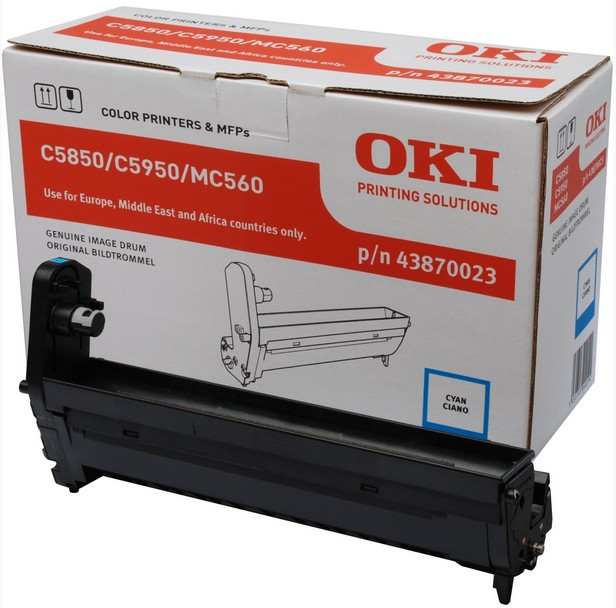 OKI Cyan image drum for C5850/5950 Original