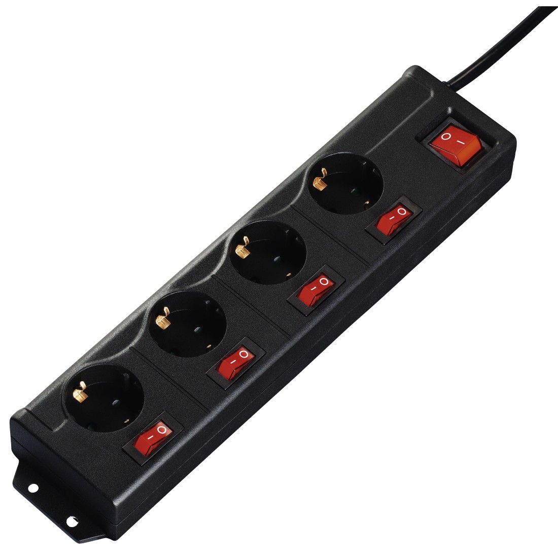 Hama 4 + 1 - Steckdosenleiste - Wechselstrom 230 V