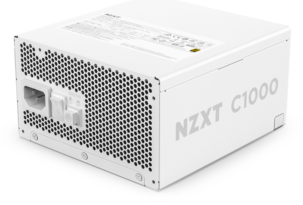 NZXT C1000 Gold ATX 3.1 unit� dalimentation d�nergie 1000 W 24-pin ATX Blanc