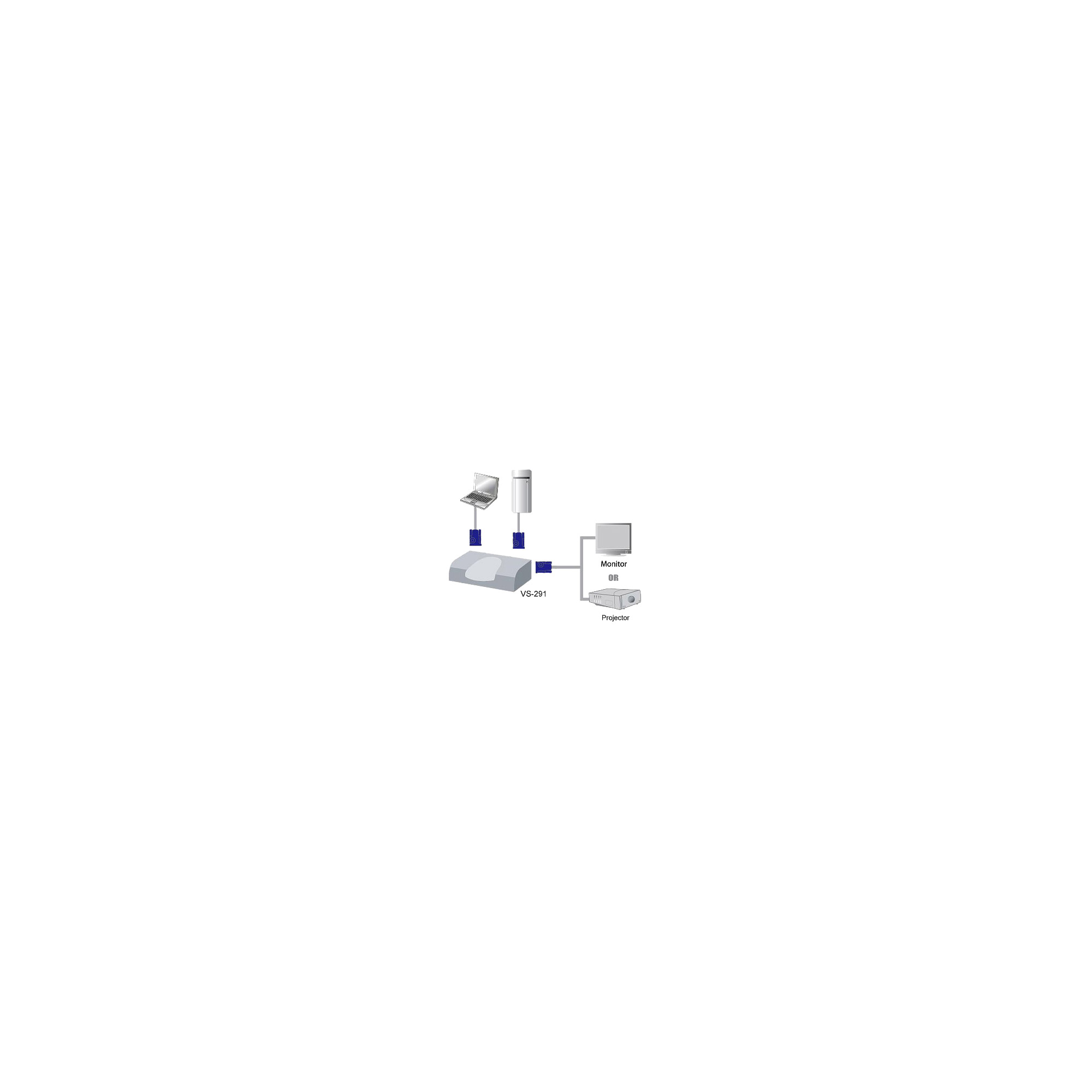 ATEN VS291 conmutador de vdeo VGA