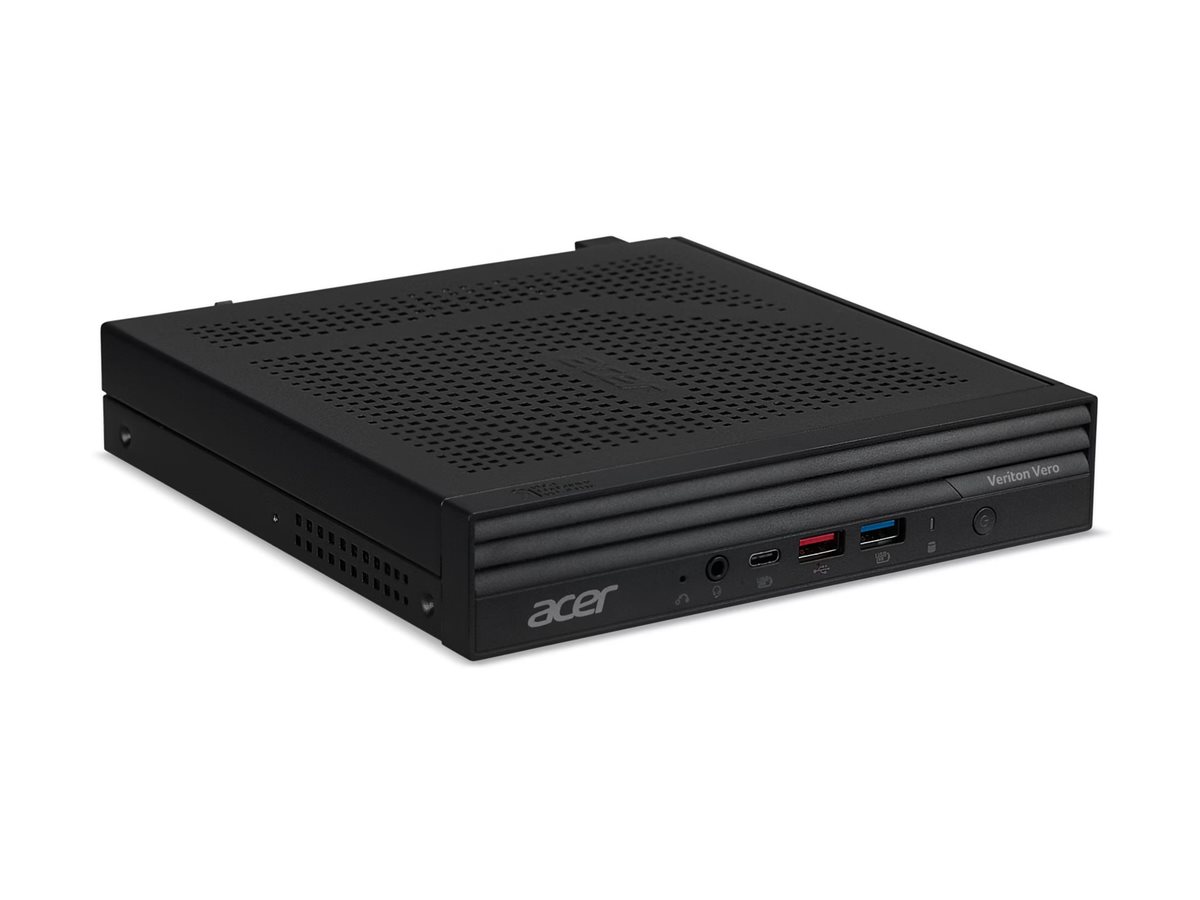 Acer Veriton Vero N4 VVN4720GT - Mini-PC - Core i5 i5-14400T / 1.5 GHz - RAM 16 GB - SSD 512 GB - UHD Graphics 730 - Wi-Fi 6E, 1GbE, Bluetooth 5.3 - WLAN: 802.11a/b/g/n/ac/ax (Wi-Fi 6E)