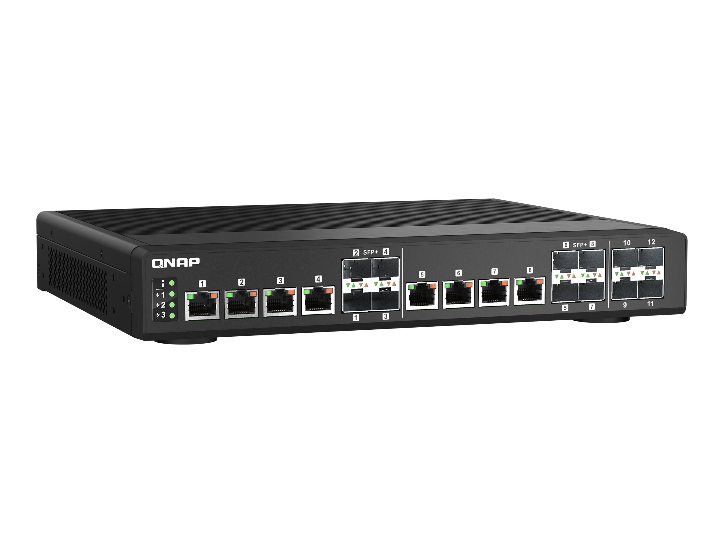 QNAP QSW-IM1200-8C network switch Managed L2 None Black