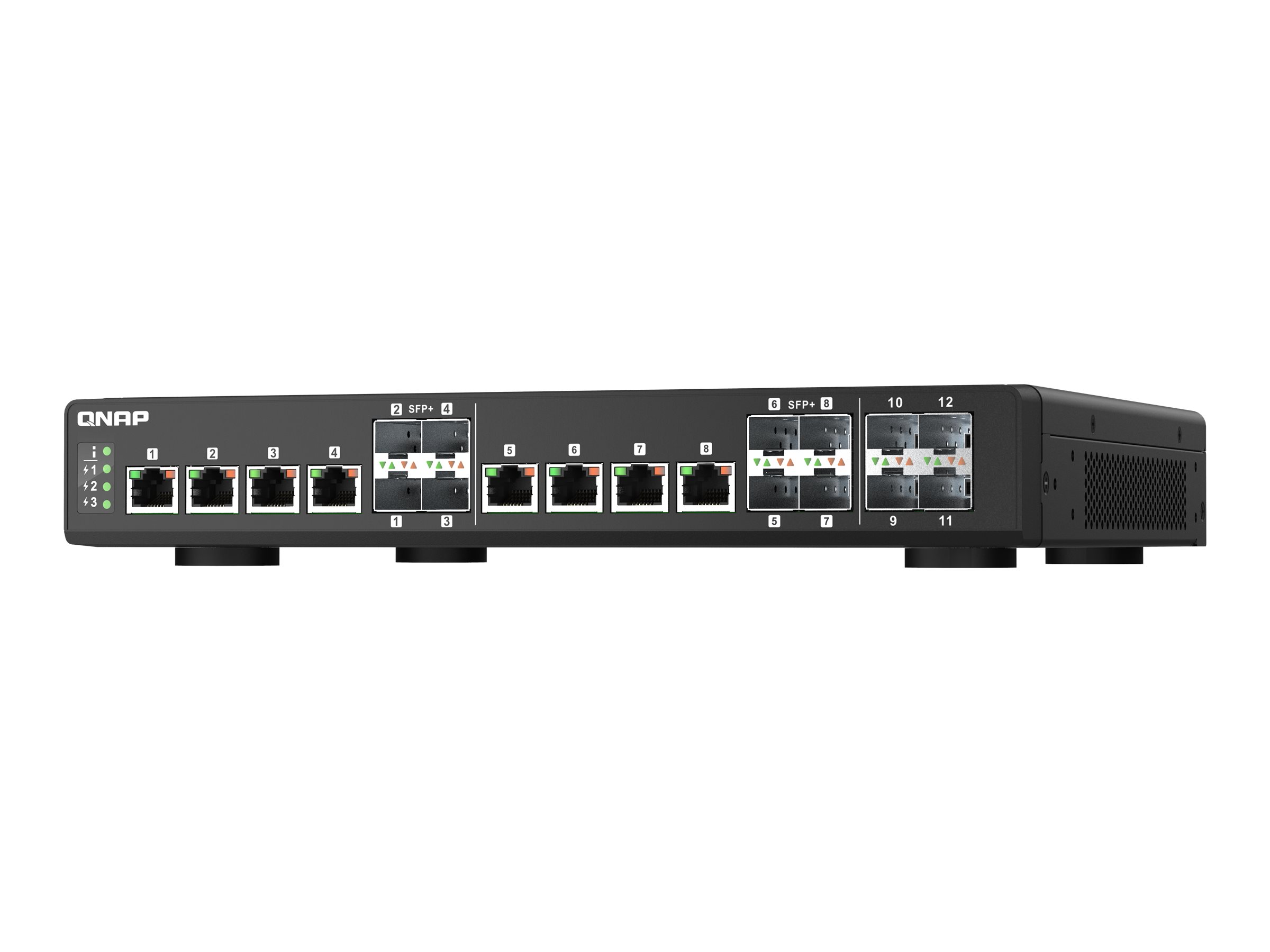 QNAP QSW-IM1200-8C network switch Managed L2 None Black