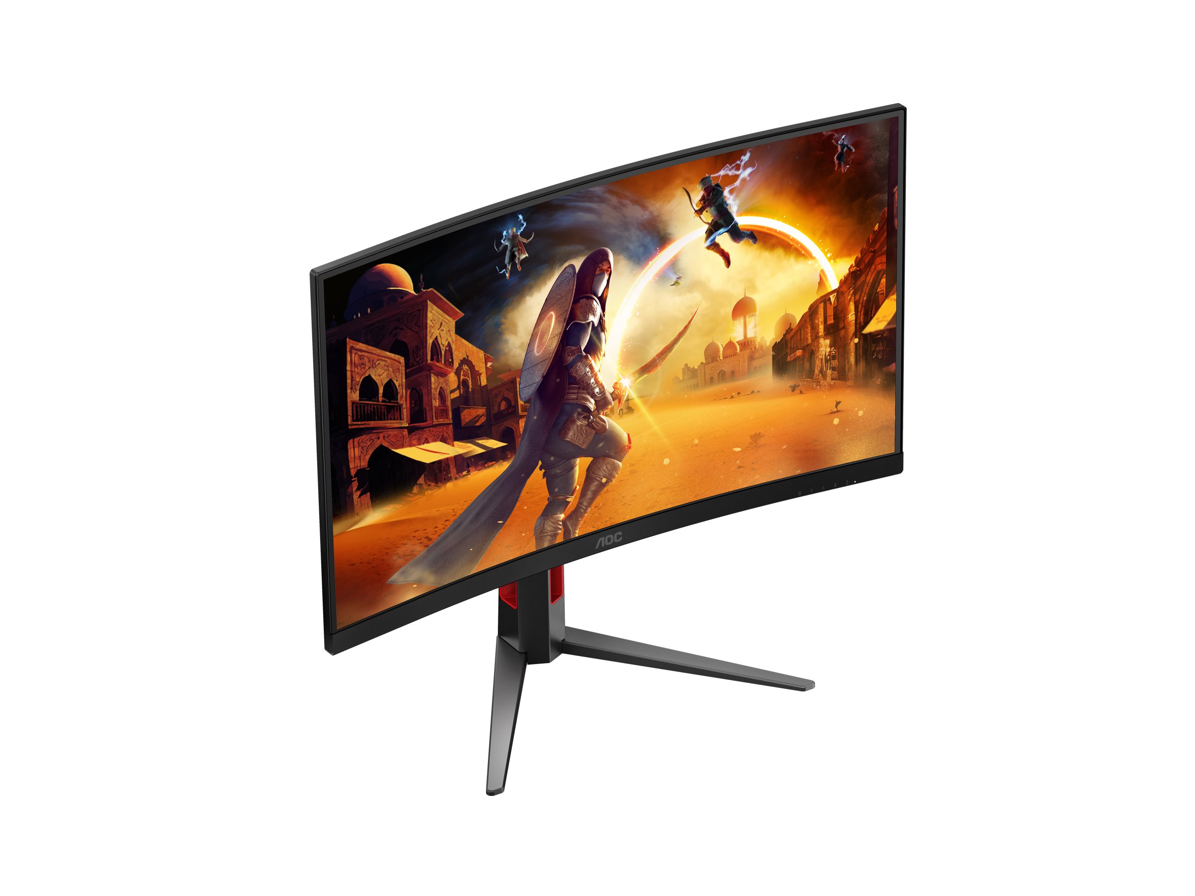 AOC G4 Gaming computer monitor 68.6 cm (27) 2560 x 1440 pixels Quad HD LED Black, Red