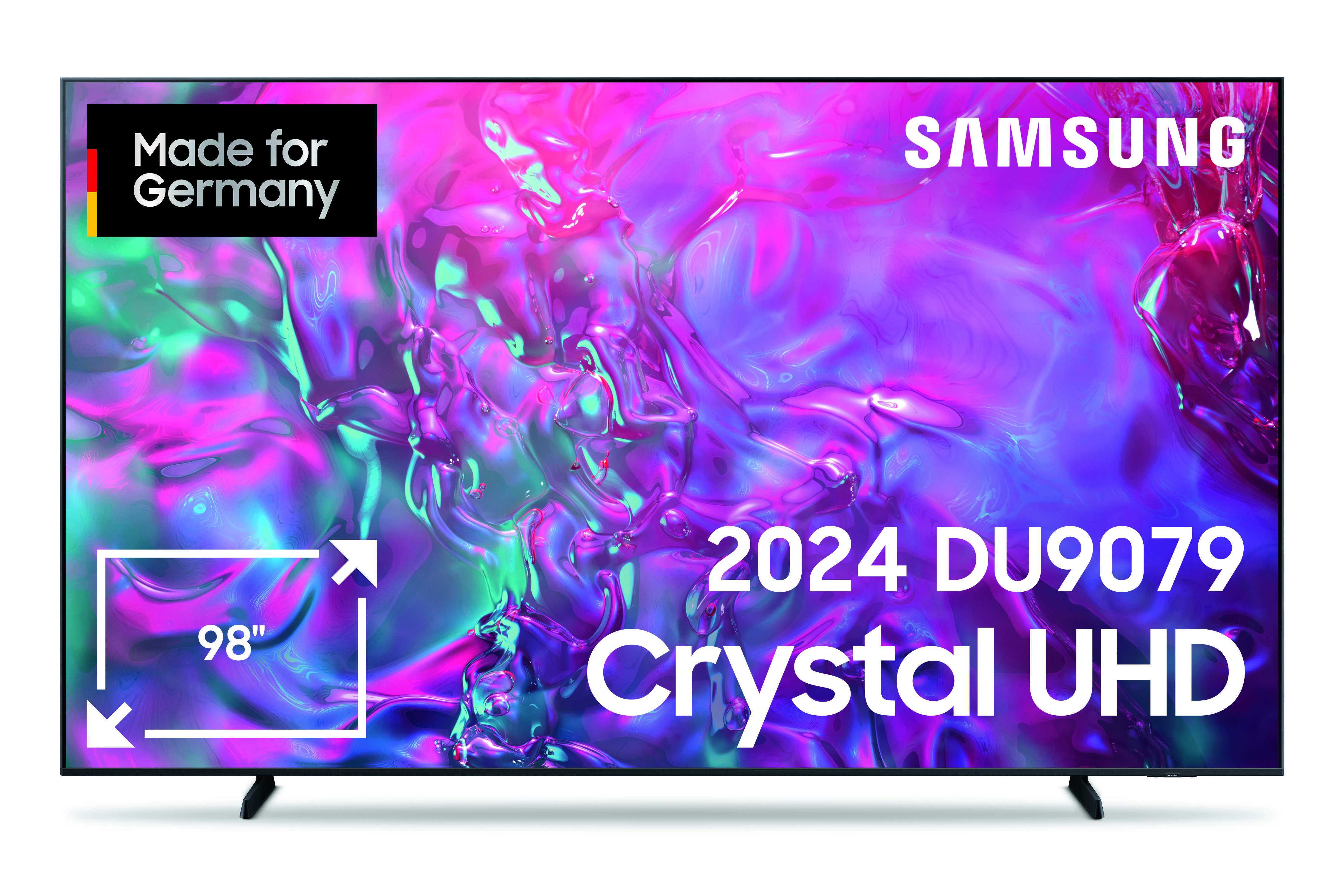 Samsung GU98DU9079U - 247 cm (98) Diagonalklasse DU9079 Series LCD-TV mit LED-Hintergrundbeleuchtung - Crystal UHD - Smart TV - Tizen OS - 4K UHD (2160p)