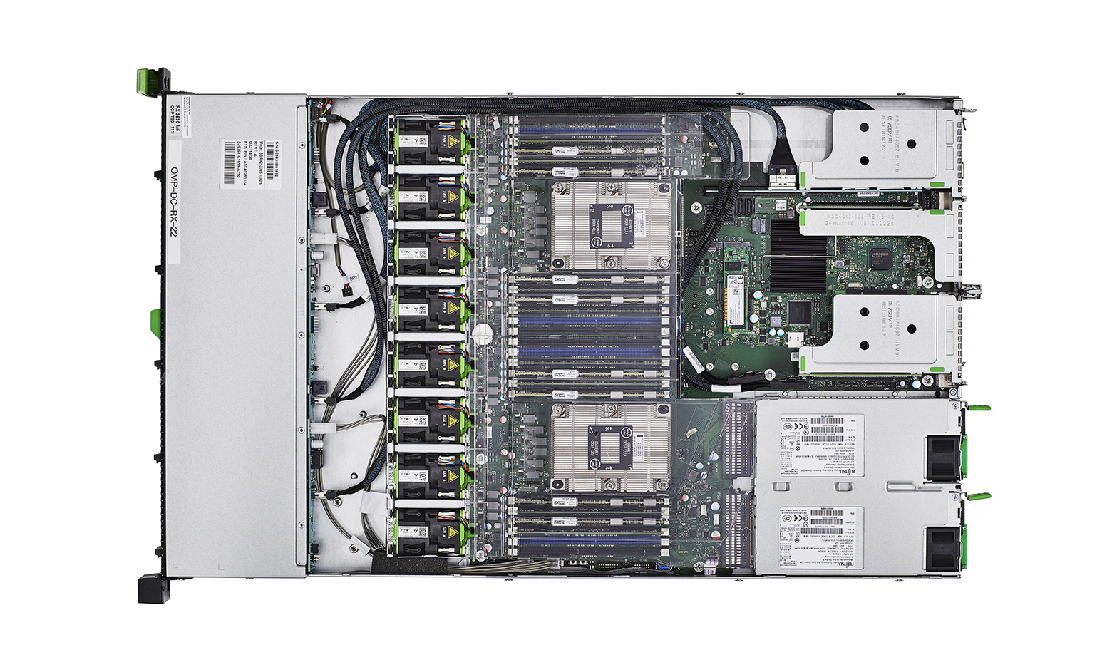Fujitsu PRIMERGY RX2530 M4 - Server - Rack-Montage - 1U - zweiweg - 1 x Xeon Gold 6234 / 3.3 GHz - RAM 32 GB - SATA - Hot-Swap 6.4 cm (2.5)