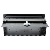 StarTech.com BOX4MODULE organizer per cavi Scrivania Scatola portacavi Nero 1 pz