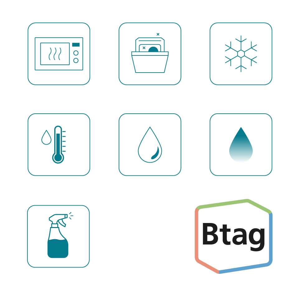 Brother BTAG-335 - Wei� auf Schwarz - Rolle (1,2 cm x 4 m)