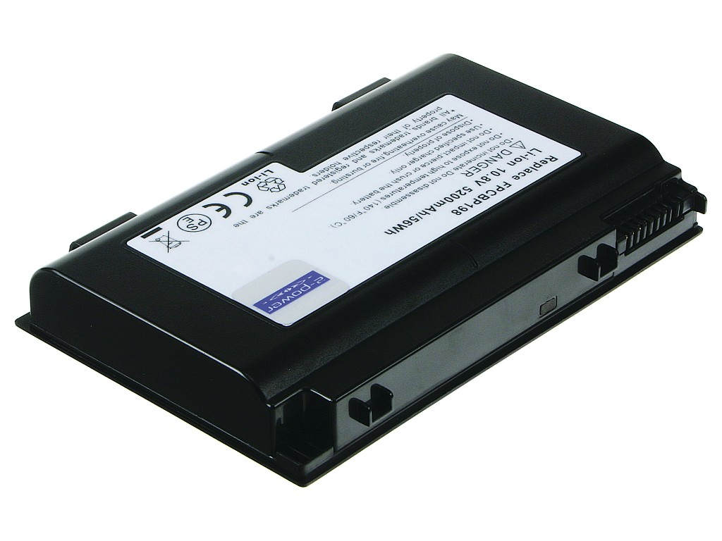 2-Power 10.8V 4600mAh Li-Ion Laptop Battery