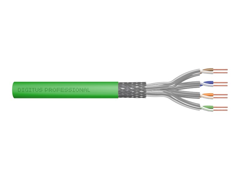 Digitus CAT 8.2 S/FTP installation cable, 100 m, Simplex, Dca