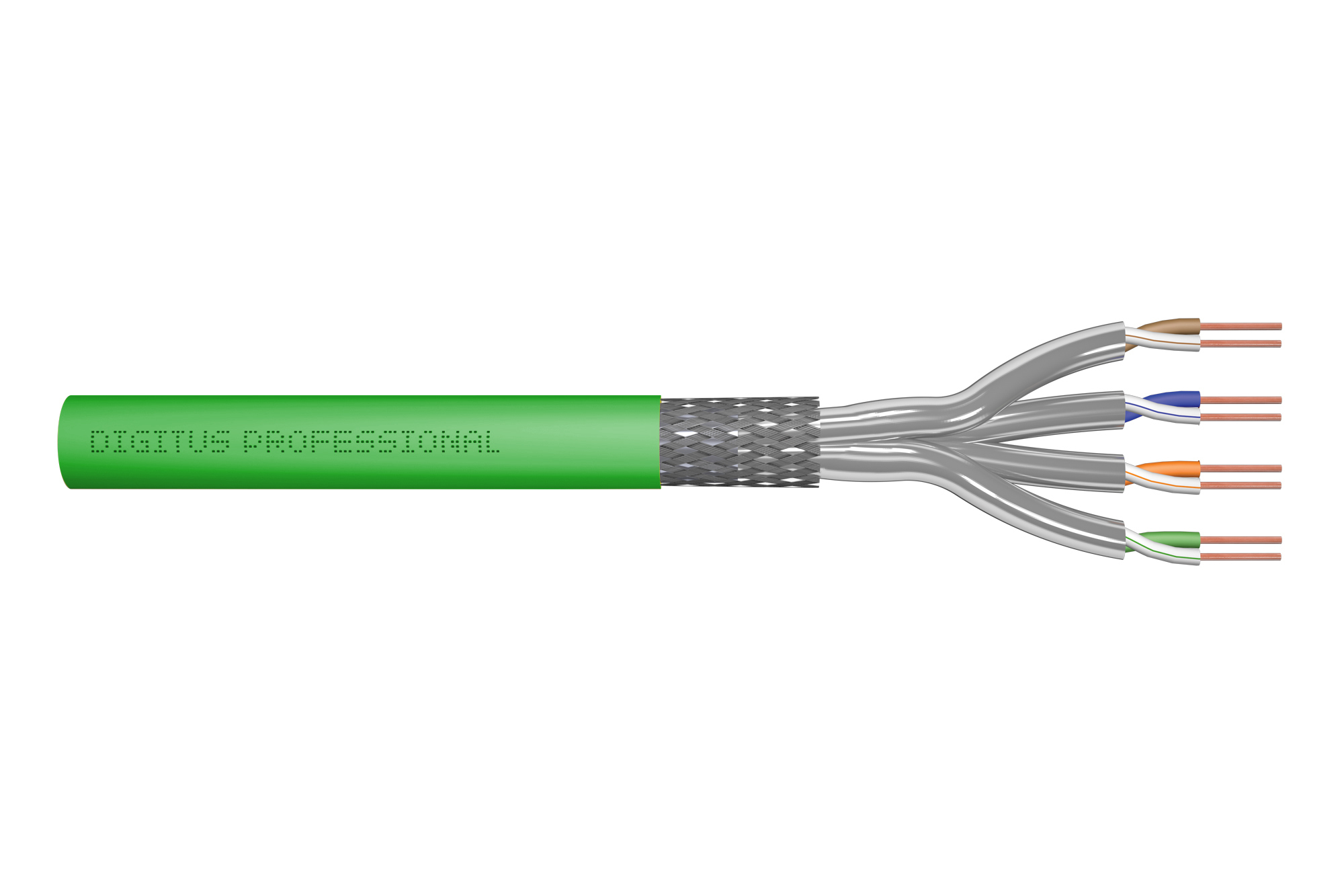 Digitus Cable de instalacin CAT 8.2 S/FTP, 100 m, Simplex, Dca
