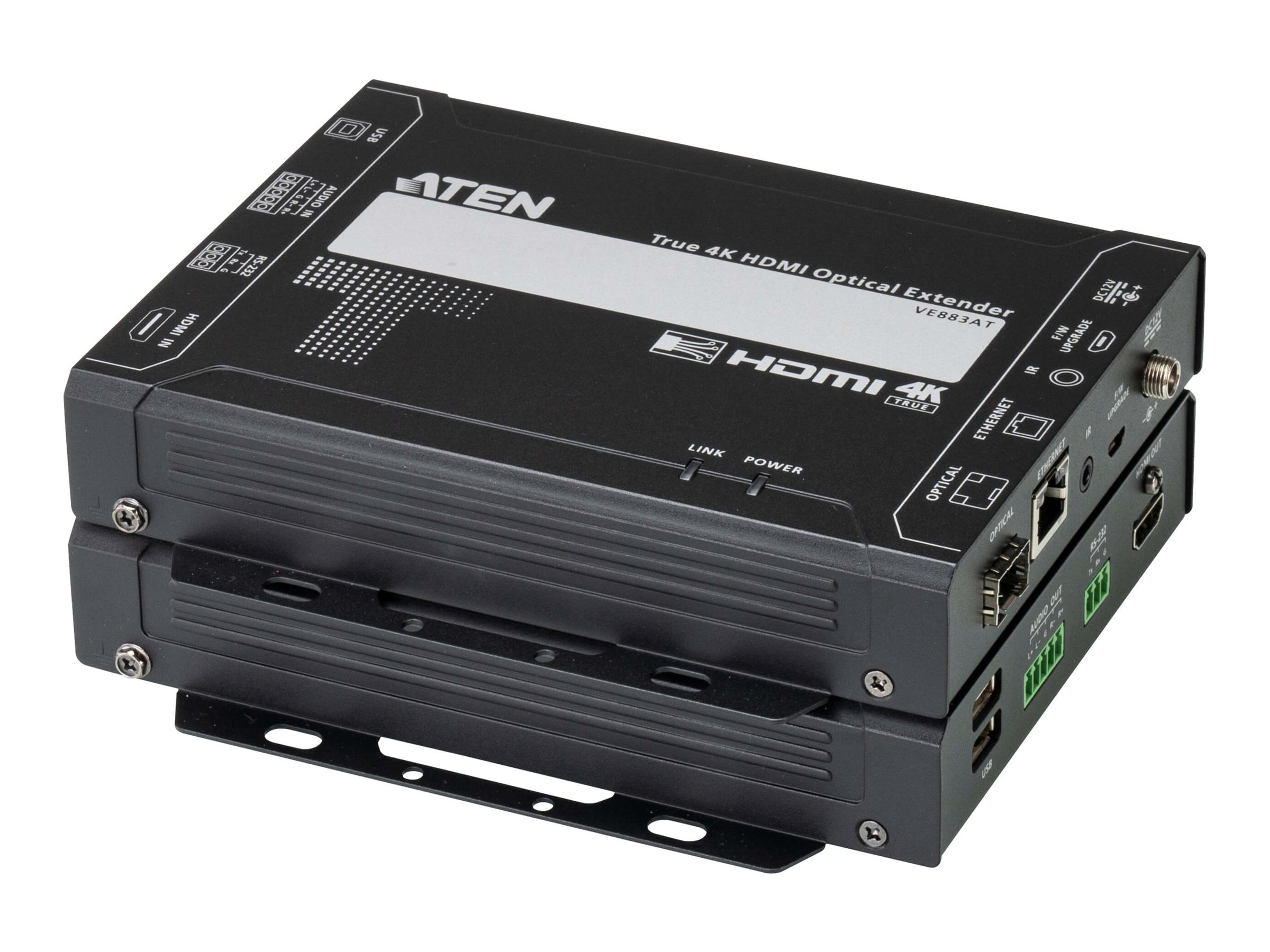 ATEN VE883A - Sender und Empfnger - Video/Audio/Infrarot/seriell/Netzwerkextender