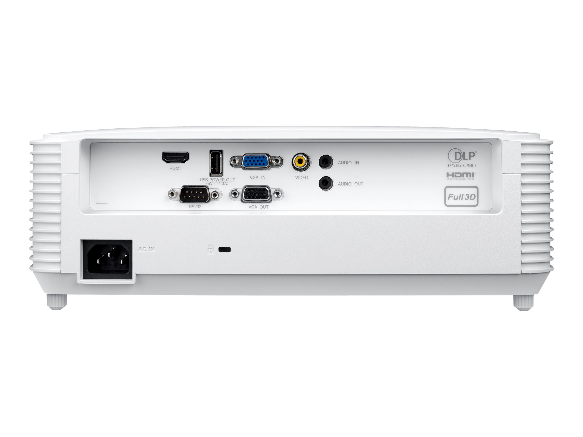 Optoma H117ST videoproiettore Proiettore a corto raggio 3800 ANSI lumen DLP WXGA (1280x800) Compatibilit� 3D Bianco
