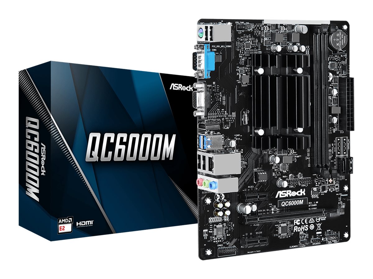 Asrock QC6000M Socket FT3 micro ATX