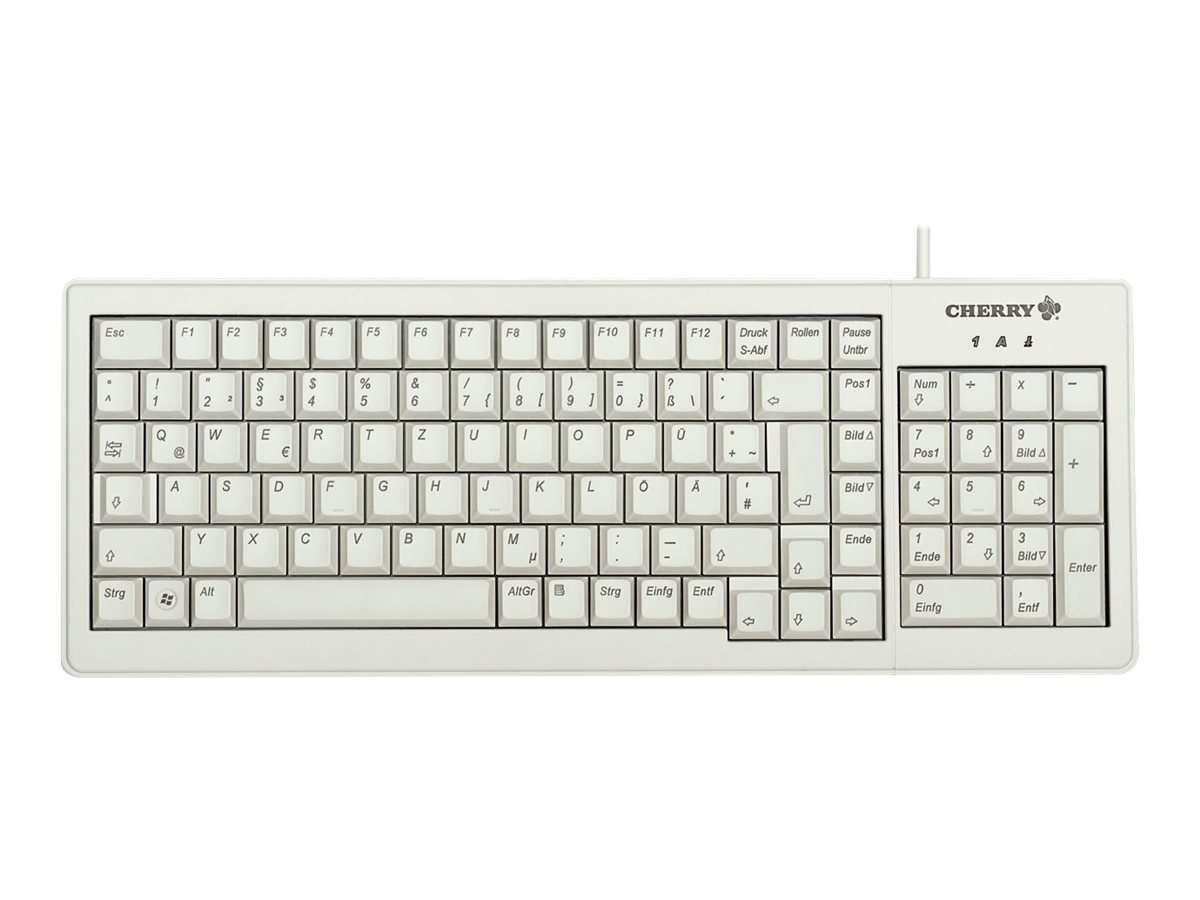 CHERRY XS G84-5200 clavier USB + PS/2 AZERTY Fran�ais Gris