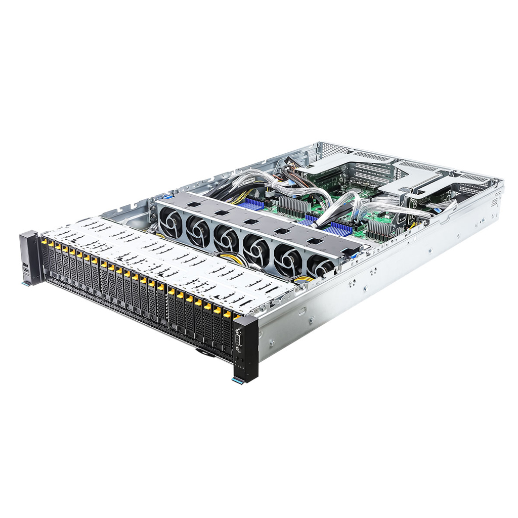 ASRock Barebone 2U Dual Sockel SP5 2U24E-GENOA2 - Server-Barebone - Barebone