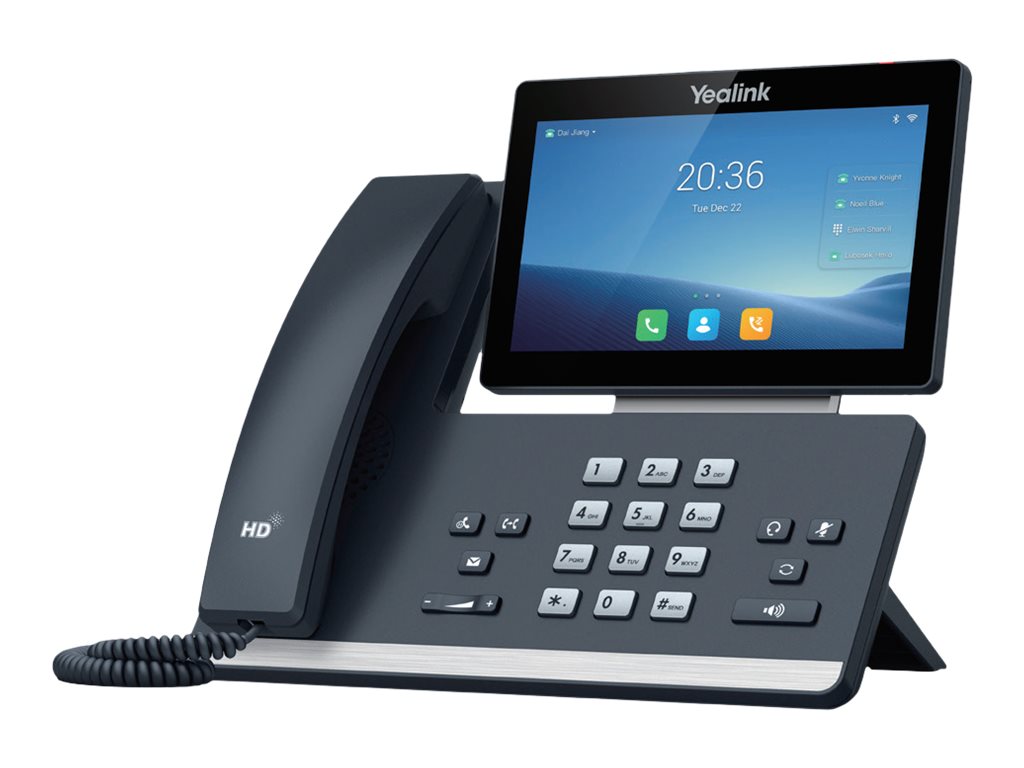 Yealink T58W - VoIP-Telefon mit Rufnummernanzeige