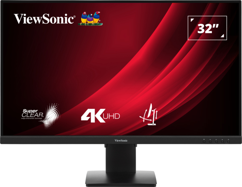 Viewsonic VG3208-4K pantalla para PC 81,3 cm (32) 3840 x 2160 Pixeles 4K Ultra HD LED Negro