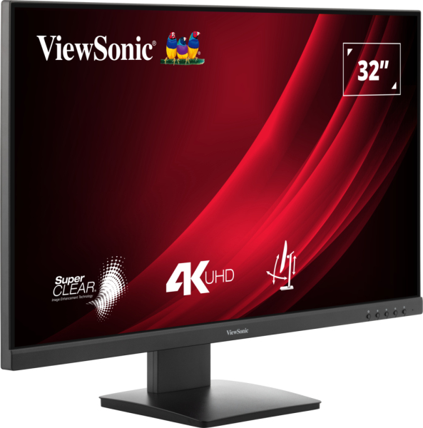 Viewsonic VG3208-4K pantalla para PC 81,3 cm (32) 3840 x 2160 Pixeles 4K Ultra HD LED Negro