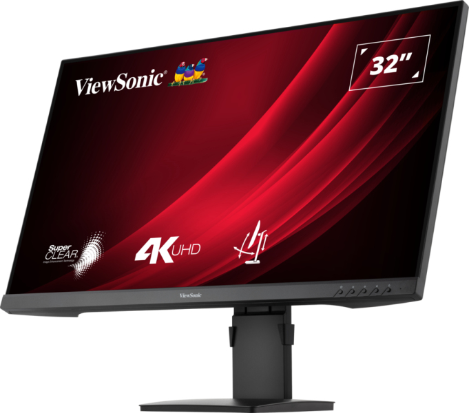 Viewsonic VG3208-4K pantalla para PC 81,3 cm (32) 3840 x 2160 Pixeles 4K Ultra HD LED Negro