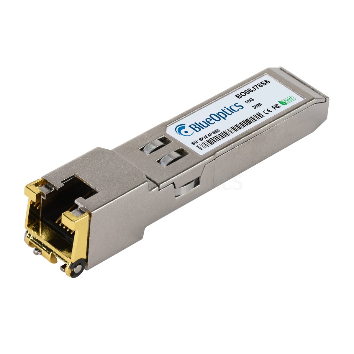 BlueOptics SFP-10G-T-ZH-BO red modulo transceptor Cobre 10000 Mbit/s RJ-45
