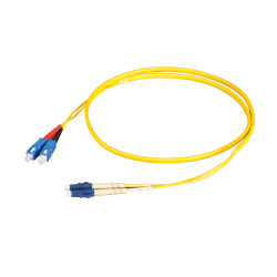 EFB Elektronik O0360FT.45 cble de fibre optique 45 m LC SC I-V(ZN) HH OS2 Jaune