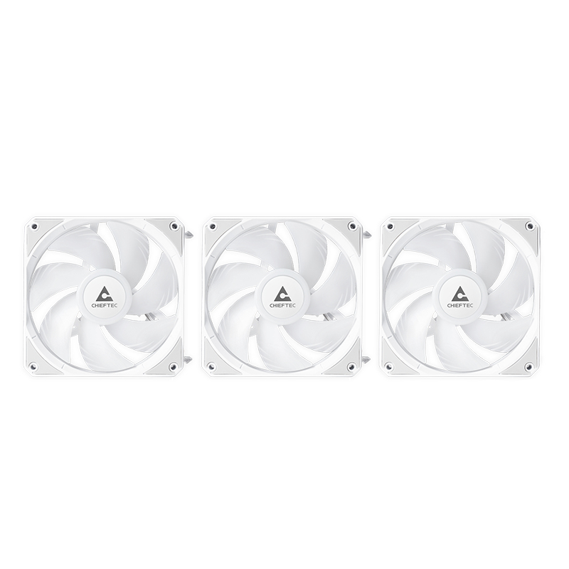 Chieftec CLC-360-RGB-W systme de refroidissement d ordinateur Boitier PC Refroidisseur de liquide tout-en-un 12 cm Blanc
