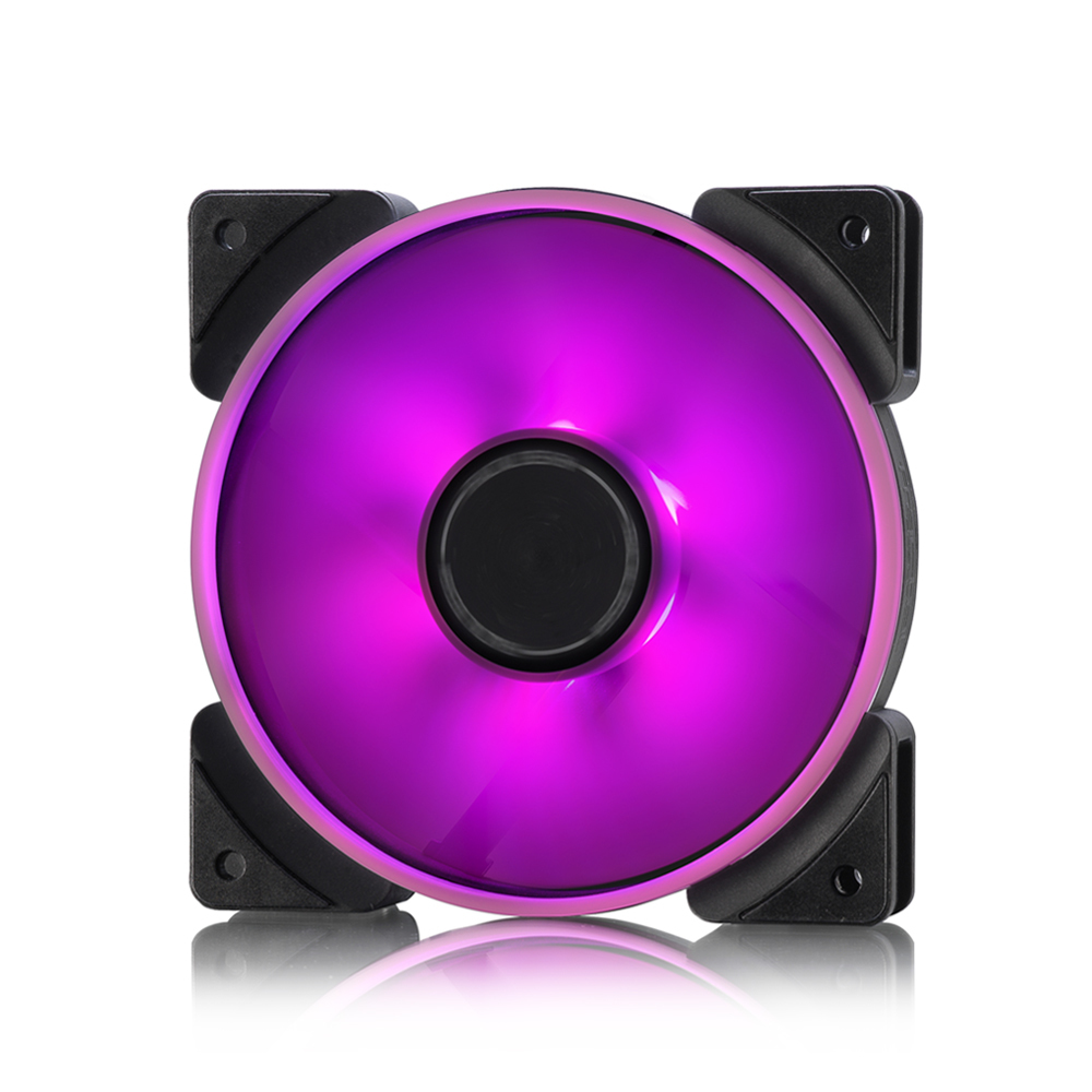 Fractal Design Prisma AL-12 3P Carcasa del ordenador Ventilador 12 cm Negro, Blanco 1 pieza(s)