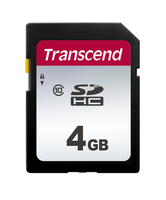 Transcend 300S - Flash-Speicherkarte - 4 GB - Class 10