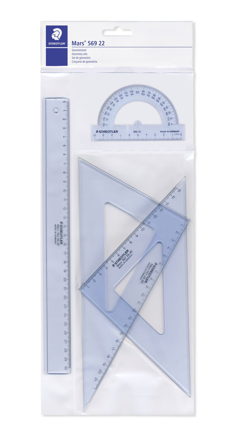 STAEDTLER Lineal-Set Mars 569 blau