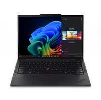 Lenovo ThinkPad T14s Gen 6 (Intel) Intel Core Ultra 7 255U Port�til 35,6 cm (14) WUXGA 32 GB LPDDR5x-SDRAM 1 TB SSD Wi-Fi 7 (802.11be) Windows 11 Pro Alem�n Negro