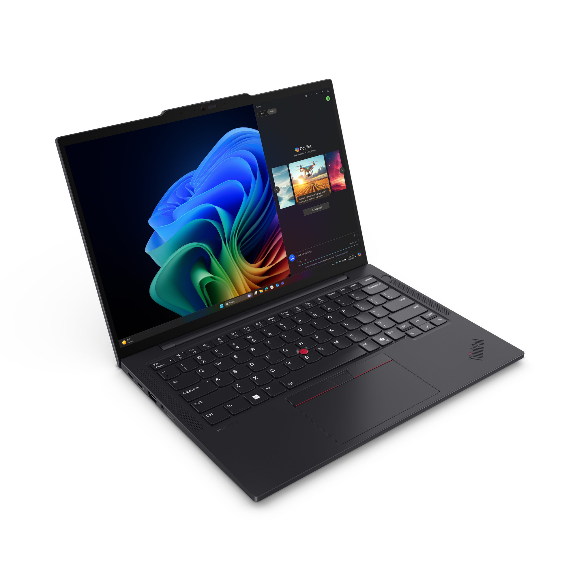 Lenovo ThinkPad T14s Gen 6 (Intel) Intel Core Ultra 7 255U Port�til 35,6 cm (14) WUXGA 32 GB LPDDR5x-SDRAM 1 TB SSD Wi-Fi 7 (802.11be) Windows 11 Pro Alem�n Negro