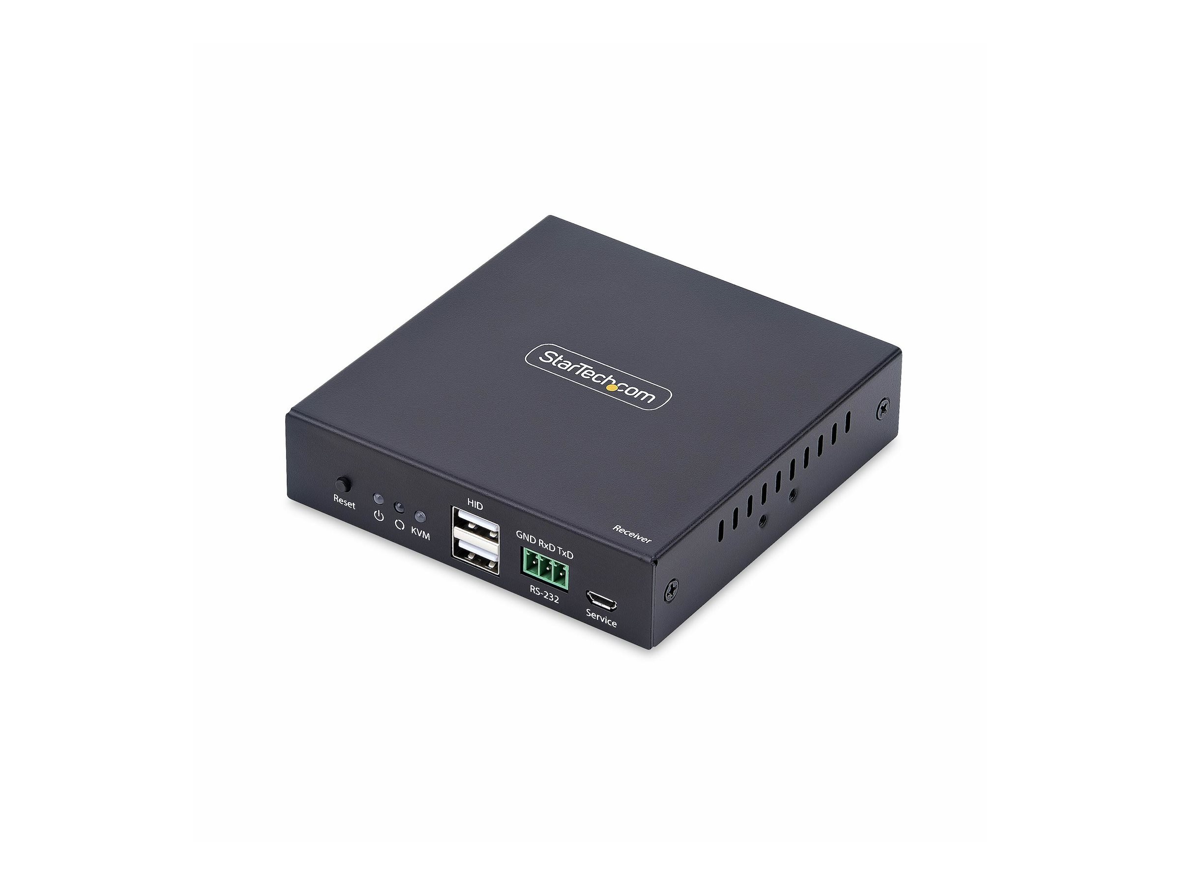 StarTech.com HDMI KVM Receiver Over IP Network for the IH2006 Product Series, 4K 60Hz, Driverless, AVoIP, Includes Mounting Kit, Receiver Only