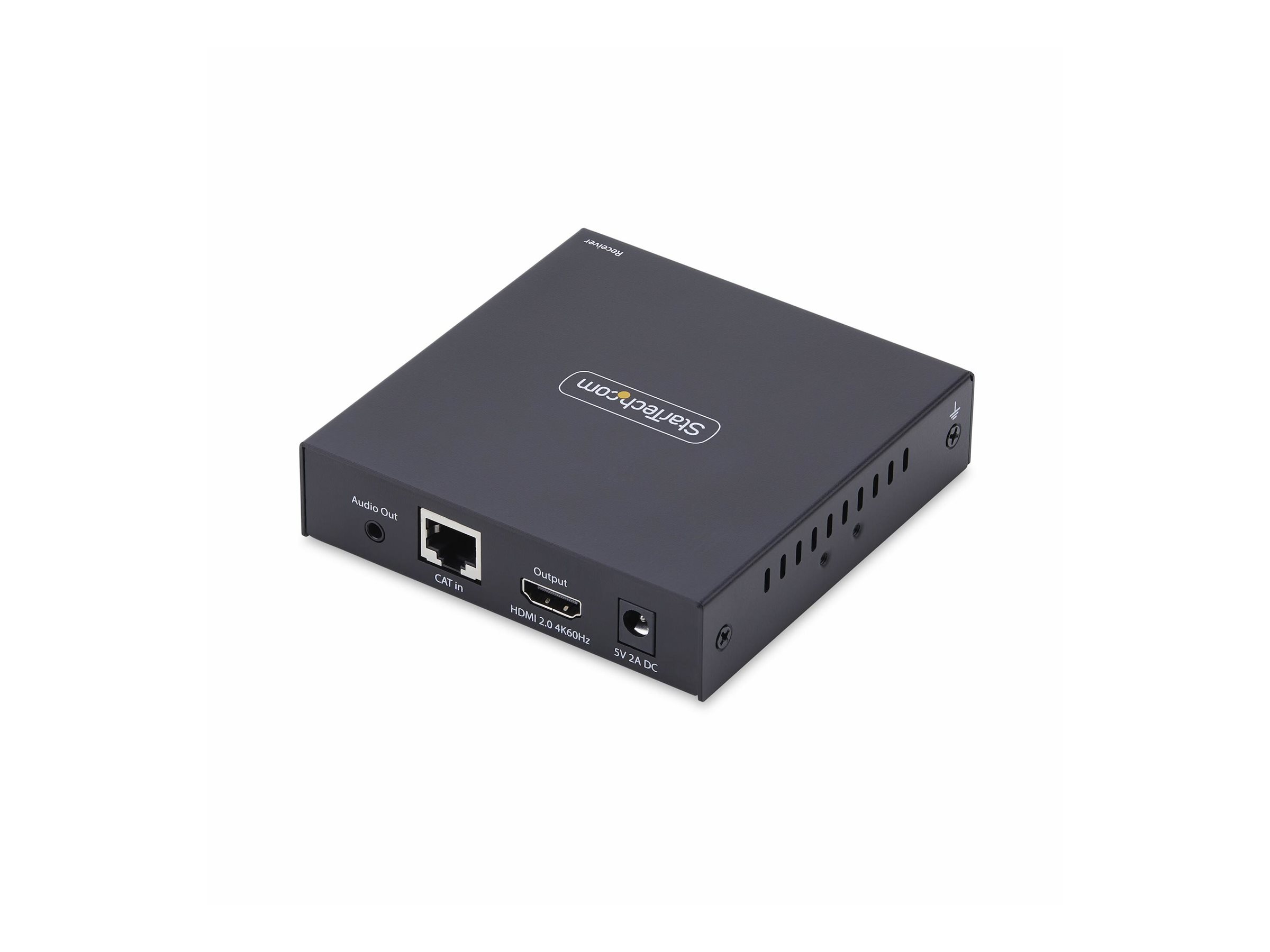 StarTech.com HDMI KVM Receiver Over IP Network for the IH2006 Product Series, 4K 60Hz, Driverless, AVoIP, Includes Mounting Kit, Receiver Only