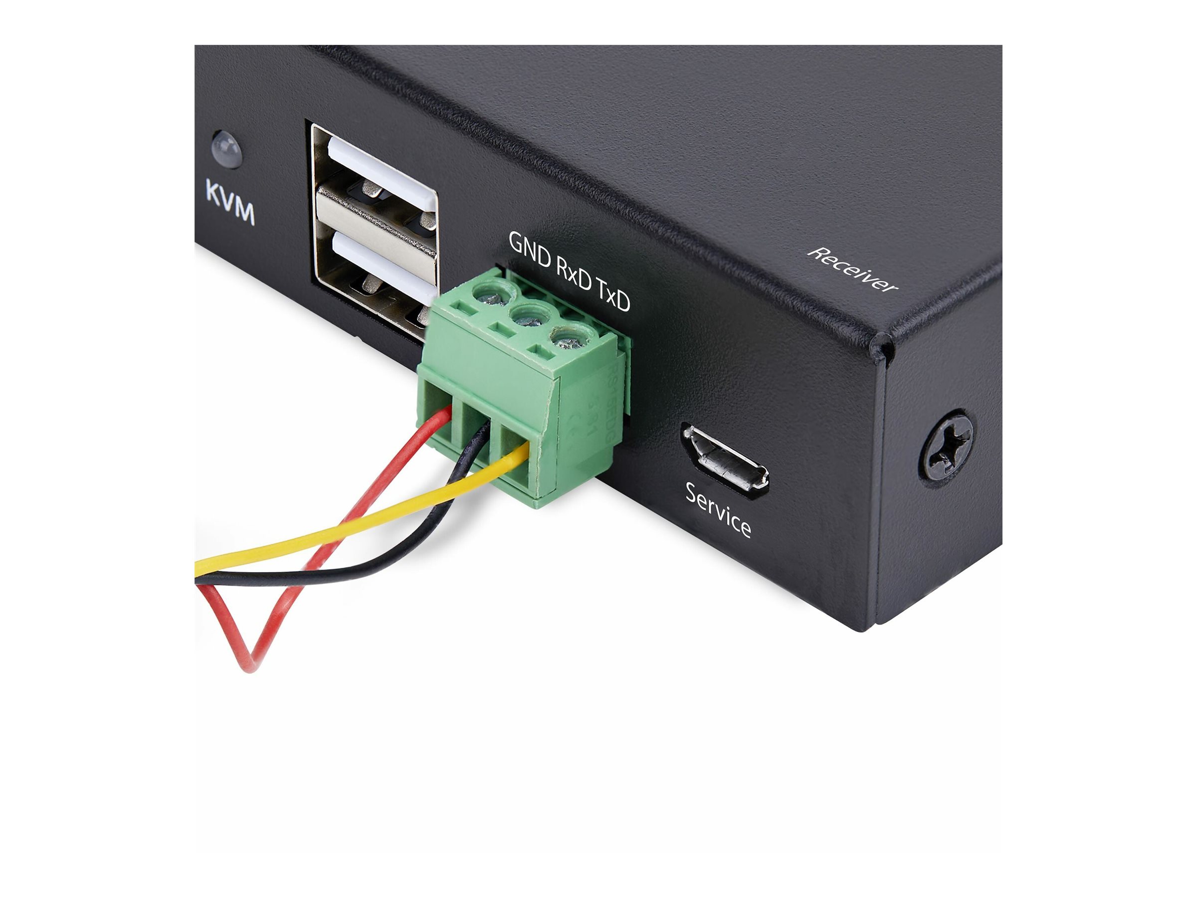 StarTech.com HDMI KVM Receiver Over IP Network for the IH2006 Product Series, 4K 60Hz, Driverless, AVoIP, Includes Mounting Kit, Receiver Only