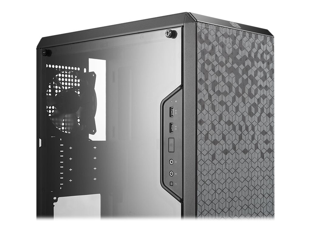 Cooler Master MasterBox Q300L - Tower - micro ATX - ohne Netzteil (ATX / PS/2)