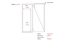 Capture Ship-label 100 x 150mm Direct Thermal Coated