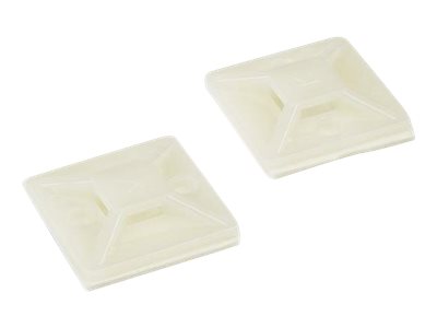 StarTech.com 100 Pack Cable Tie Mounts with Adhesive Tape for 0.18 in. (4.6 mm)