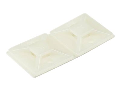 StarTech.com 100 Pack Cable Tie Mounts with Adhesive Tape for 0.18 in. (4.6 mm)