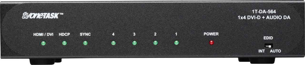 TV One Task amplificateur de ligne vid�o 225 MHz Noir