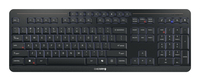CHERRY Stream keyboard ultimate teclado Hogar / Oficina USB + RF Wireless + Bluetooth QWERTY Ingl�s Negro