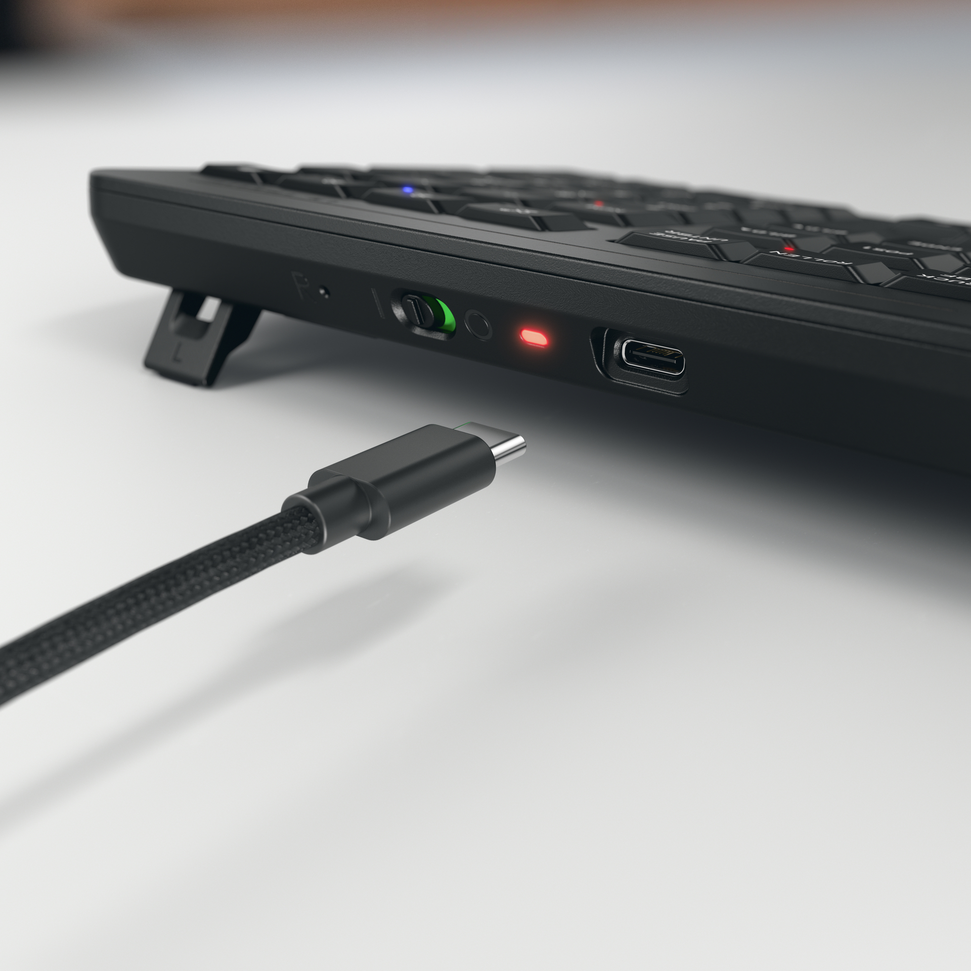 CHERRY Stream keyboard ultimate teclado Hogar / Oficina USB + RF Wireless + Bluetooth QWERTY Ingl�s Negro