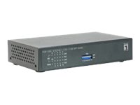 LevelOne FGP-1000 - Switch - 8 x 10/100 (PoE+)