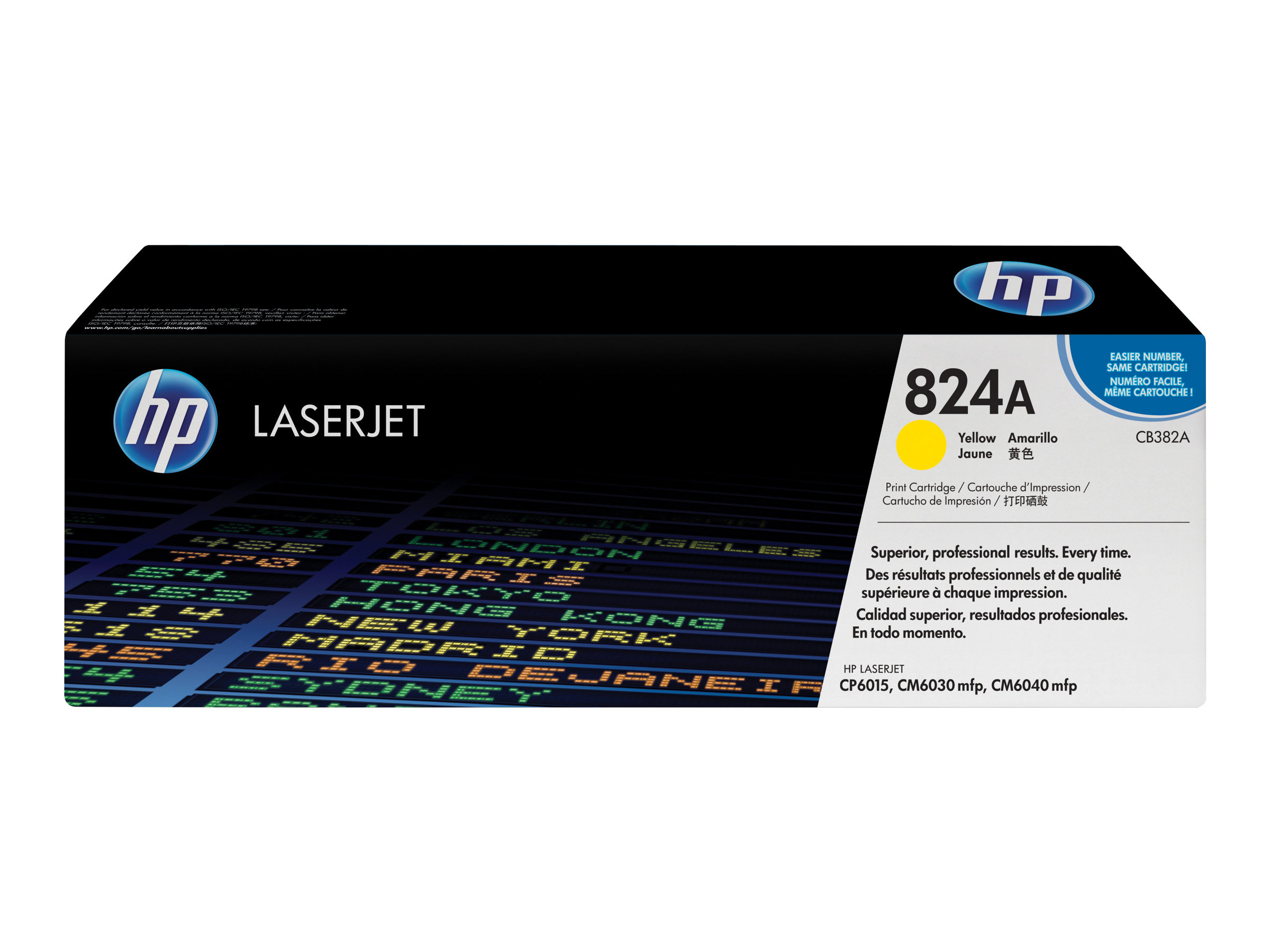 HP 824A - CB382A - Toner gelb - fr Color LaserJet CM6030, CM6040, CP6015