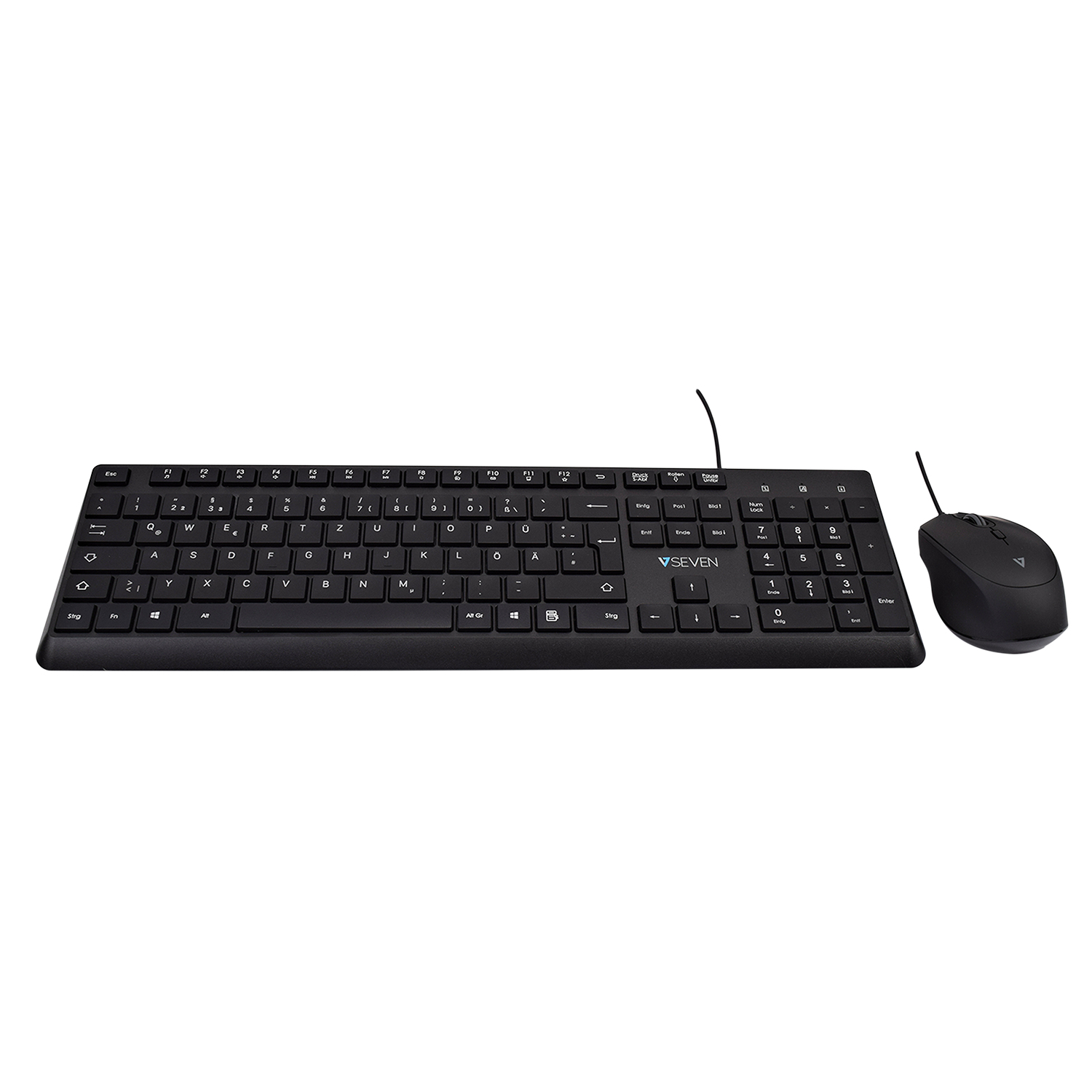 V7 USB PRO KEYBOARD MOUSE COMBO FR - Tastatur - AZERTY
