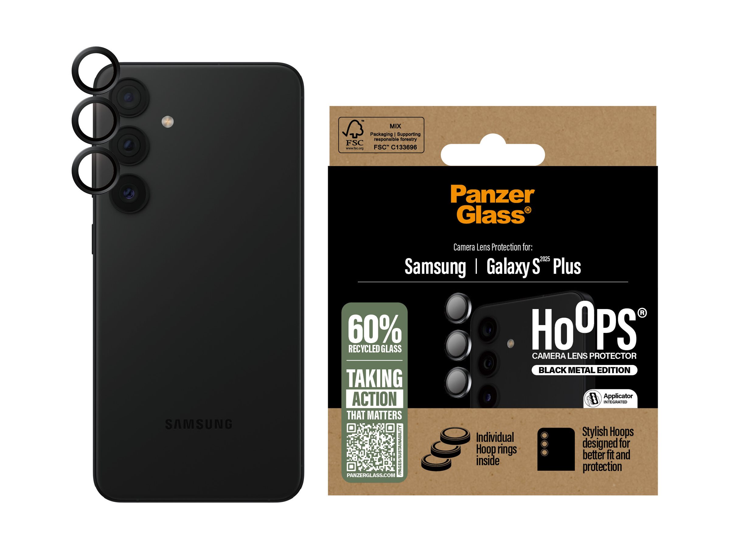 PanzerGlass Hoops - Objektivschutz f�r Handy