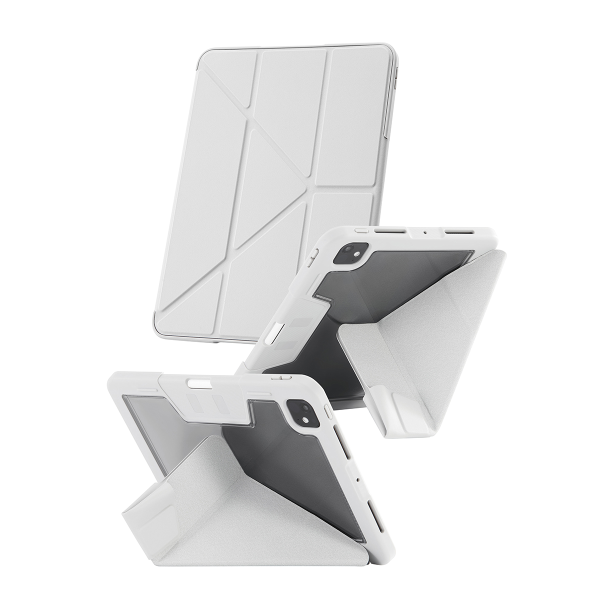 PanzerGlass CARE by � TPU Essential Case Grey iPad Pro 11 (2024-2025) coque de protection pour t�l�phones portables Housse