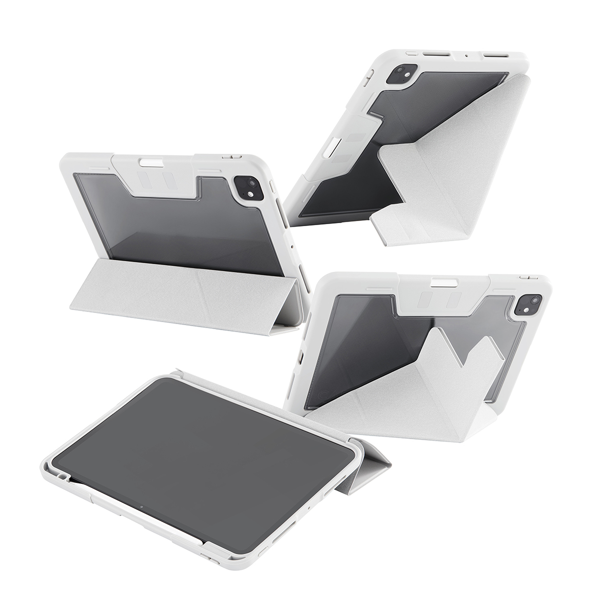 PanzerGlass CARE by � TPU Essential Case Grey iPad Pro 11 (2024-2025) coque de protection pour t�l�phones portables Housse